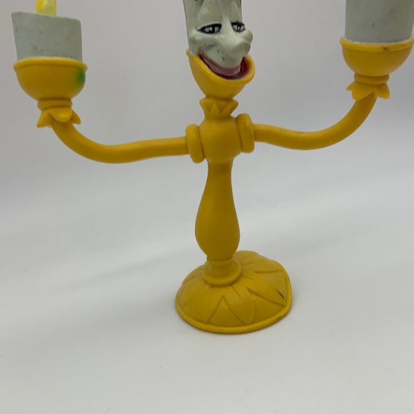 Disney JustToys Beauty and the Beast Lumiere Candelabra Bend-Ems Figurine - Picture 7 of 8